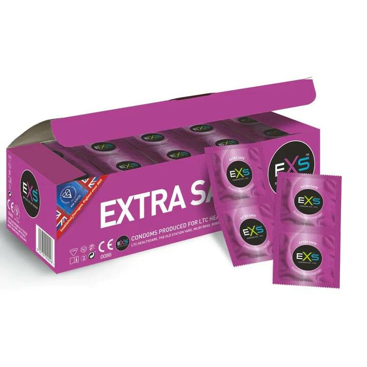 Презерватив EXS Thicker Latex подвійний захист, 1 шт - Зображення 1