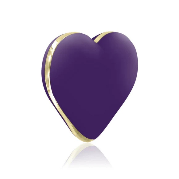 Вібратор сердечко Rianne S Heart для клітора, фіолетовий - Изображение 1