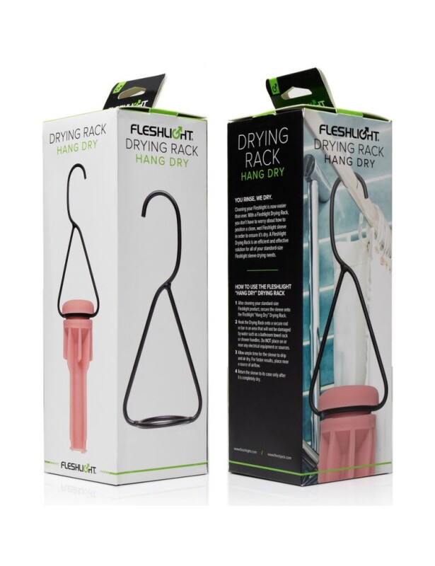 Підставка для сушіння мастурбатора Fleshlight Hang Dry, чорна - Зображення 1