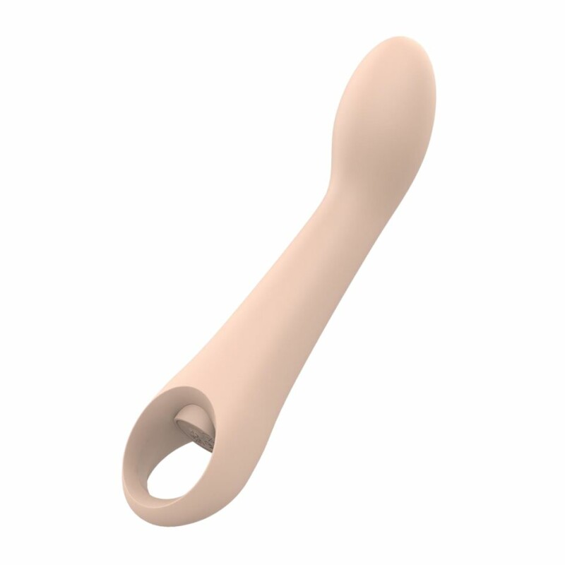 Вібратор Dream Toys Nude Ivy для точки G бежевий, 20.1 х 3.8 см - Изображение 2