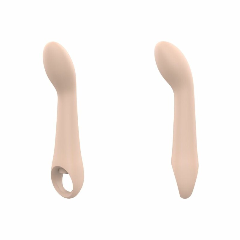 Вібратор Dream Toys Nude Ivy для точки G бежевий, 20.1 х 3.8 см - Изображение 6