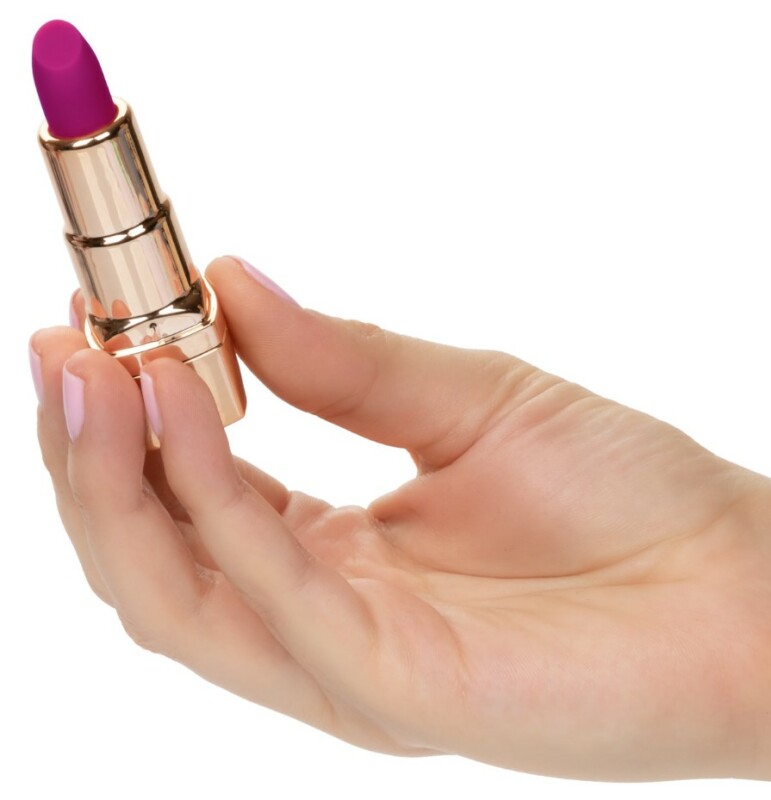 Вібратор у формі помади CalExotics Hide &amp; Play Lipstick Recharge, 7.5 х 2 см - Зображення 2