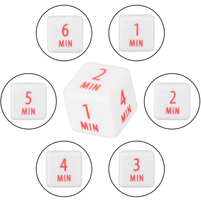 Еротична гра для двох CalExotics Tempt & Tease Dados кубики 3 шт, білі - Зображення 7