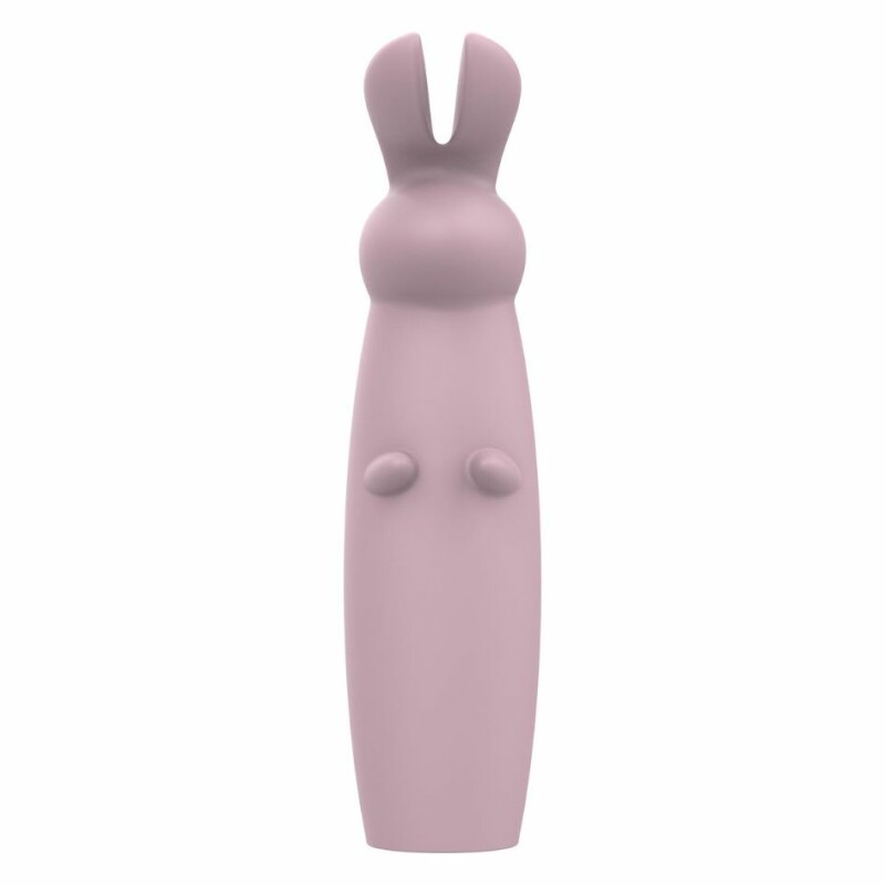 Міні-вібратор у вигляді кролика Dream Toys Nude Hazel Rabbit Massager рожевий, 14.3 см х 3.5 см - Изображение 1