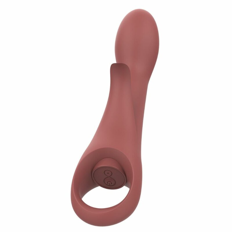 Вібратор Dream Toys Nude Sierra для точки G коричневий, 20.1 х 3.8 см - Изображение 6