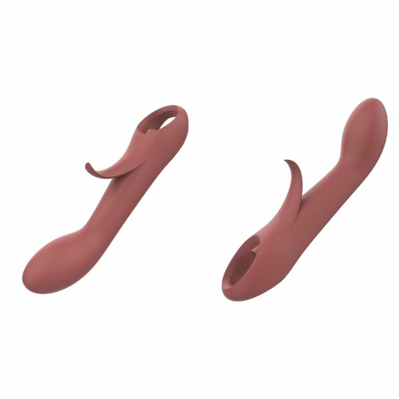 Вібратор Dream Toys Nude Sierra для точки G коричневий, 20.1 х 3.8 см - Изображение 7