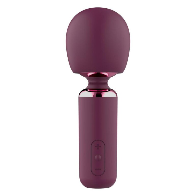 Вібратор мікрофон Dream Toys Glam Bold Travel Wand фіолетовий, 18 см х 6.6 см - Зображення 1