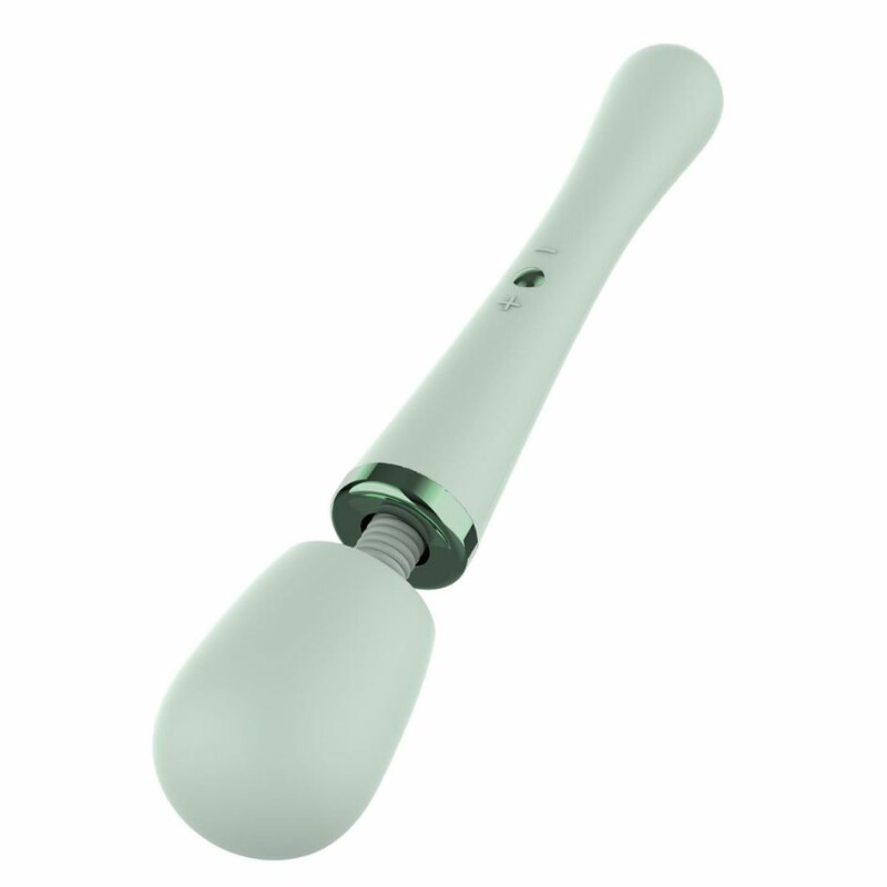Вібратор мікрофон Dream Toys Glam XL Wand Vibrator м'ятний, 30.5 см х 5.2 см - Зображення 4