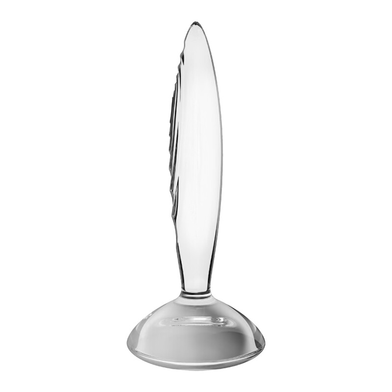 Анальна пробка Satisfyer Sparkling Crystal скляна, 21 х 3.5 см - Изображение 3