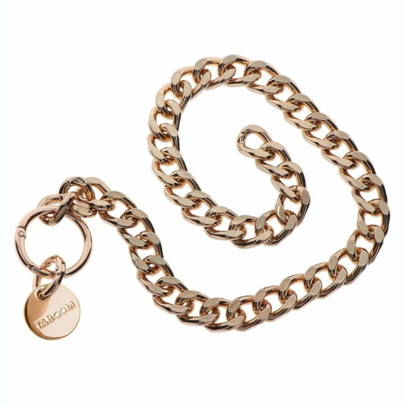 Нашийник ланцюг із повідцем Taboom Dona Statement Collar and leash, золотий, 49 см х 75 см - Изображение 9