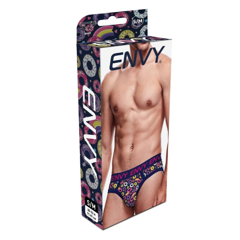 Труси чоловічі Envy Menswear з візерунком, різнокольорові, S-M - Зображення 2