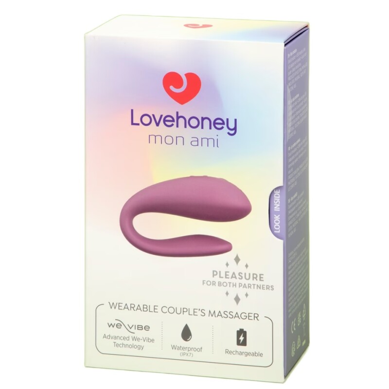 Вiбратор для пар Lovehoney Mon Ami фіолетовий, 12.7 см - Изображение 1
