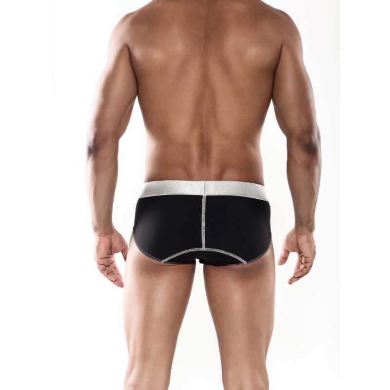 Чоловічі труси MaleBasics Microfiber Brief чорні, L - Зображення 1