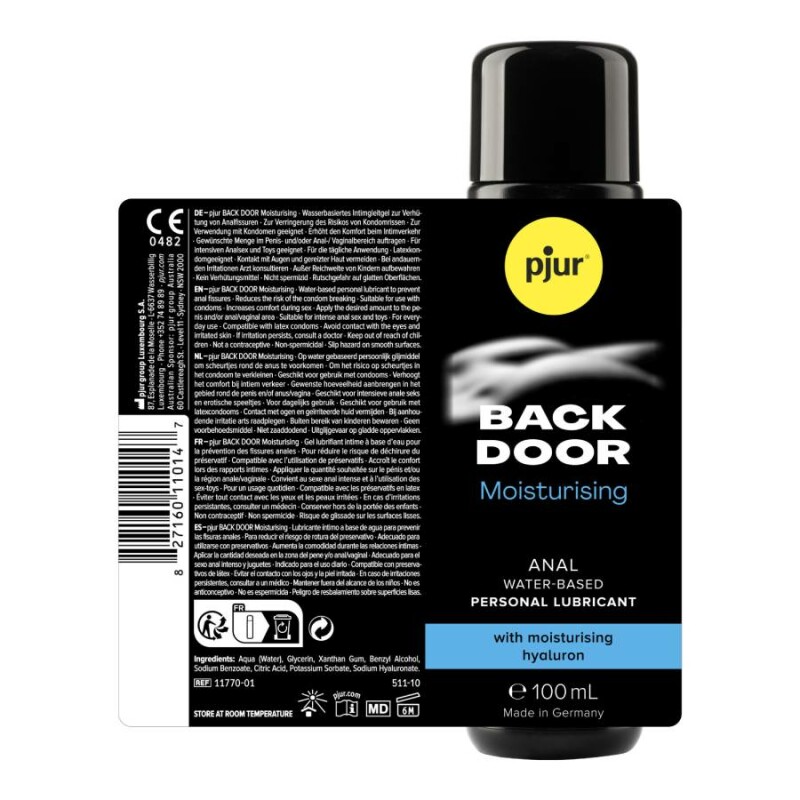 Анальний лубрикант Pjur Back Door Moisturising на водній основі, 30 мл - Изображение 2
