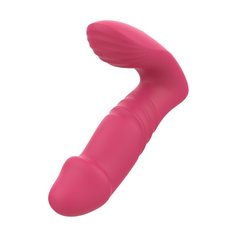 Вібратор універсальний для точки G або P Dreamtoys Up And Down Vibe з пультом, рожевий, 14 х 3.8 см - Изображение 2