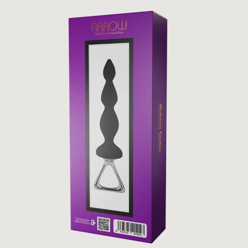 Анальна ялинка Adrien Lastic Arrow чорна, 20.1 х 3.2 - Изображение 5