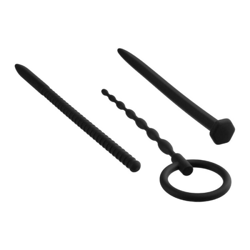Набір уретральних катетерів NMC Knot Knot чорний, 3 шт - Изображение 2