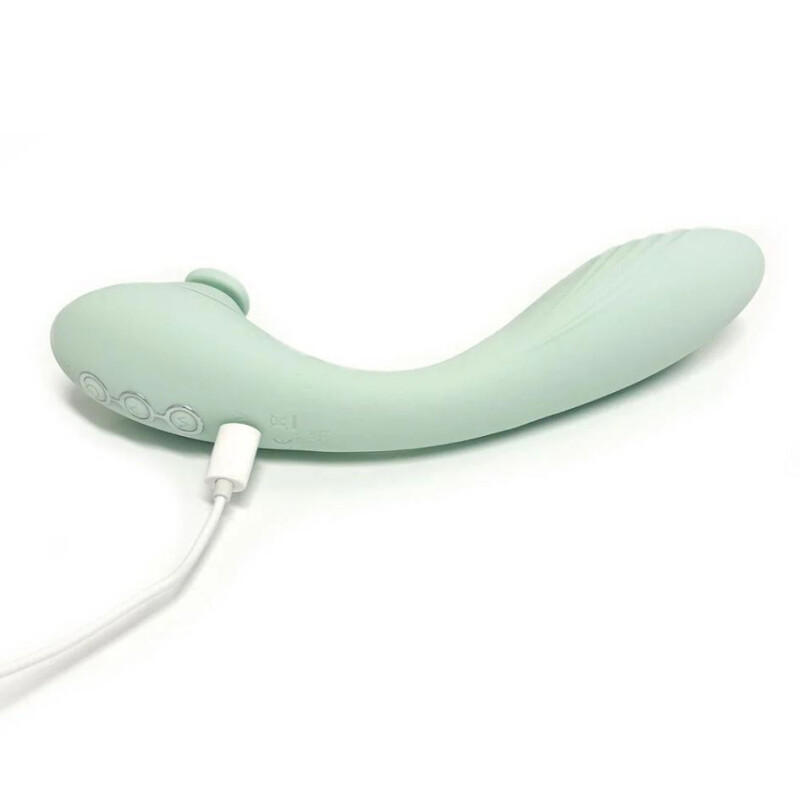 Вібратор з постукуванням Dreamtoys Glam Ultimate Tapping Vibe гнучкий універсальний, м'ятний, 23 х 5.6 х 3.9 см - Изображение 4