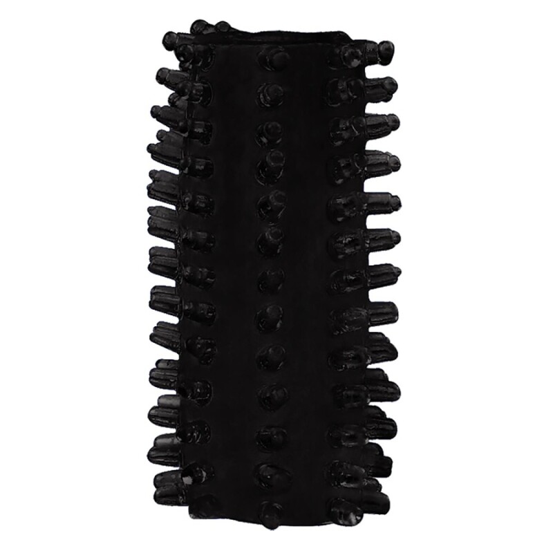 Набір насадок на пеніс Dreamtoys All Time Favorites з різними текстурами, чорний, 7 шт - Зображення 4