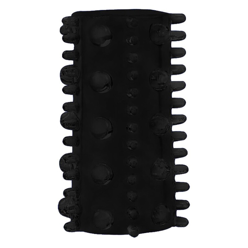 Набір насадок на пеніс Dreamtoys All Time Favorites з різними текстурами, чорний, 7 шт - Зображення 7