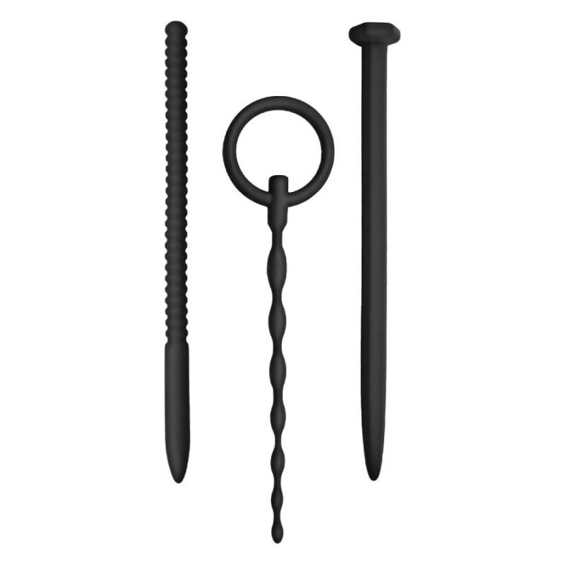 Набір уретральних катетерів NMC Knot Knot чорний, 3 шт