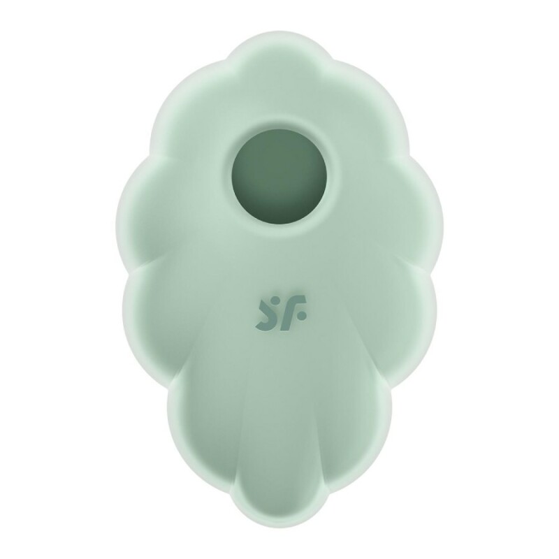 Вібратор Satisfyer Cloud Dancer з вакуумною стимуляцією клітора, м'ятний, 9 х 6 см - Изображение 2