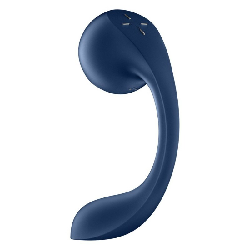 Вібратор для точки G та клітора Satisfyer Pro+ Wave 4 з додатком, блакитний, 26.5 х 4.1 см - Изображение 4