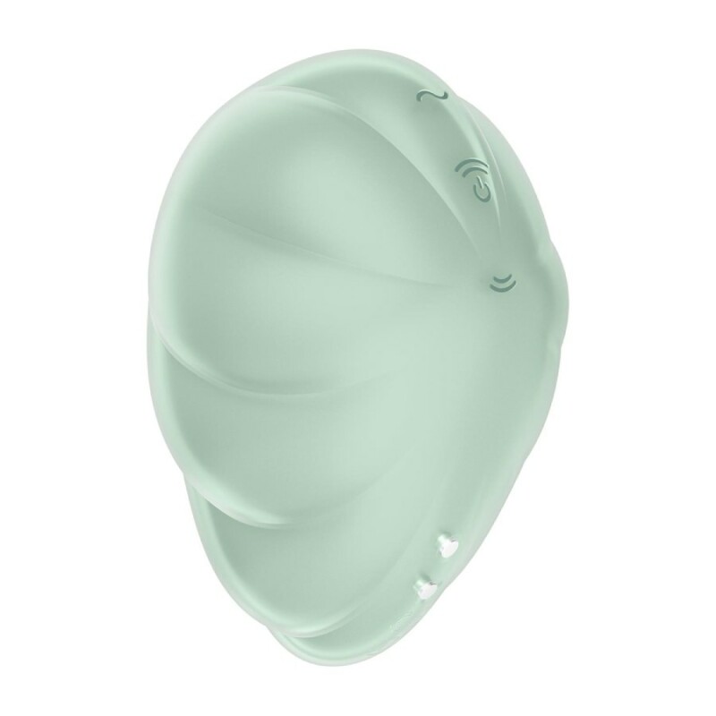Вібратор Satisfyer Cloud Dancer з вакуумною стимуляцією клітора, м'ятний, 9 х 6 см - Изображение 4