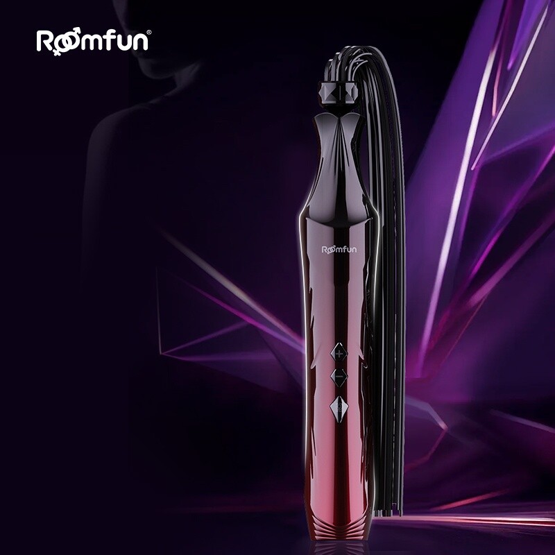 Флогер Roomfun з електростимуляцією, рожево-чорний - Зображення 6
