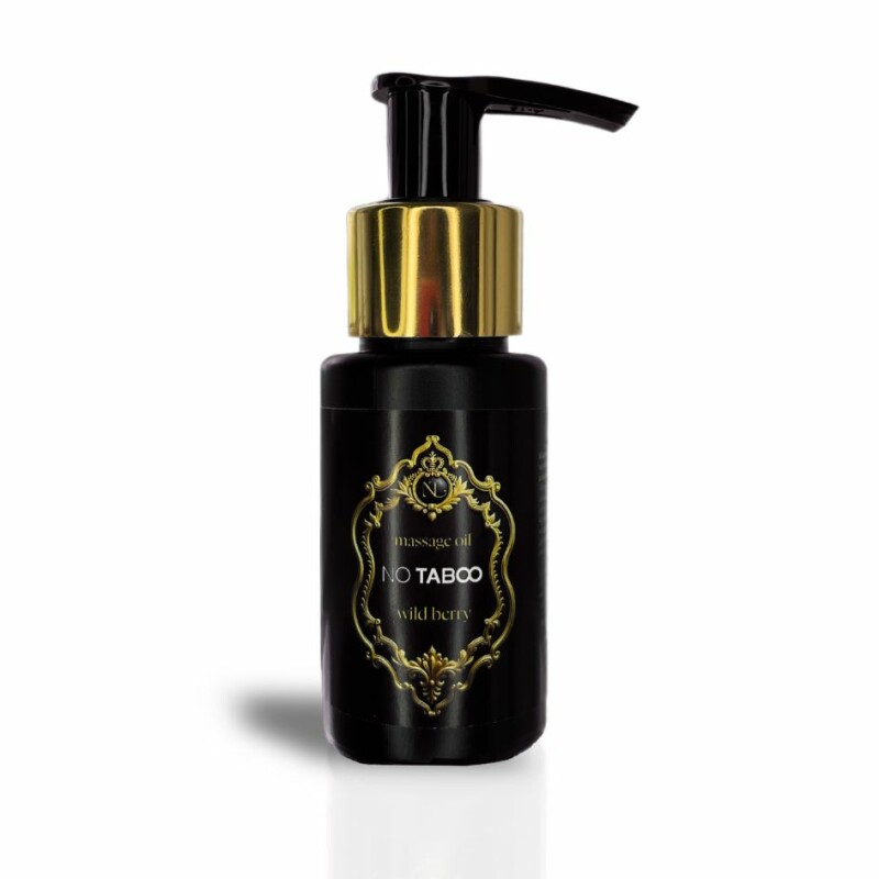 Масажна олійка NO TABOO Wild Berry з ароматом суниці, 50 мл - Изображение 2