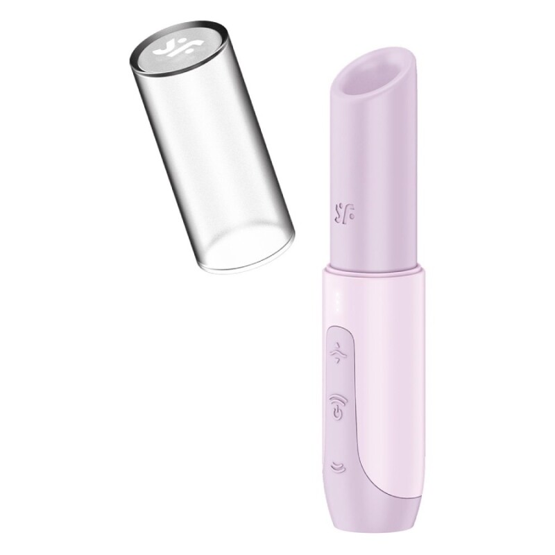 Вакуумний стимулятор клітора Satisfyer Secret Kiss безконтактний, рожевий, 12.5 х 2.7 см - Изображение 2