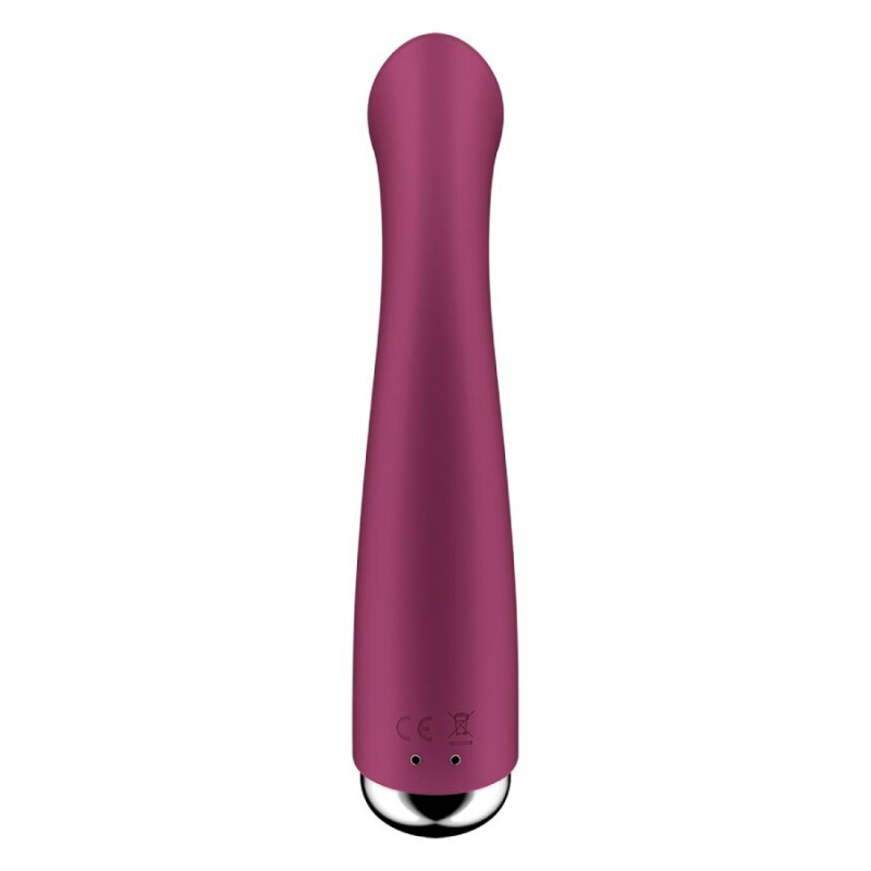 Вібратор для точки G Satisfyer Spinning G-Spot 1 з ротацією, червоний, 16.5 х 3.5 см - Изображение 6