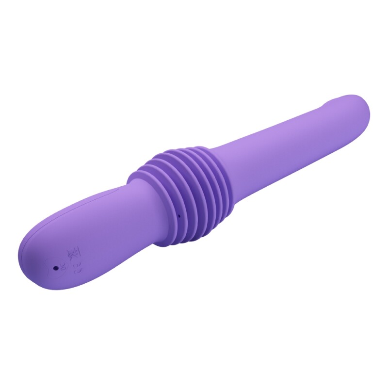 Вібратор вагінальний Pretty Love Pazuzu з фрикціями, фіолетовий, 29.2 х 3.2 см - Изображение 6