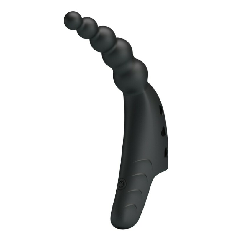 Вібратор на палець Pretty Love Honey Finger чорний, 12.2 х 2.1 см - Изображение 1