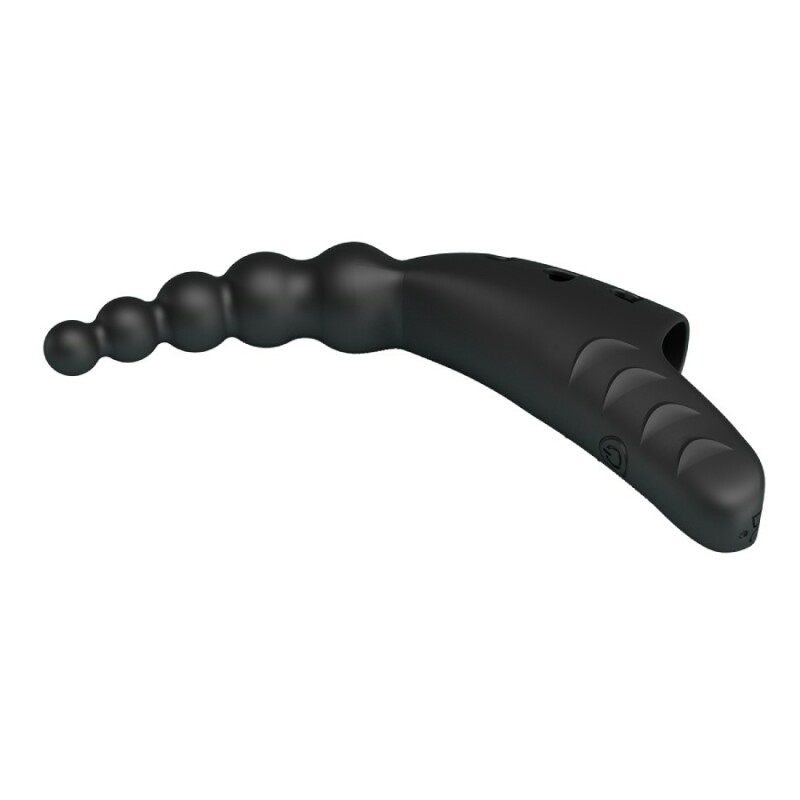 Вібратор на палець Pretty Love Honey Finger чорний, 12.2 х 2.1 см - Изображение 6