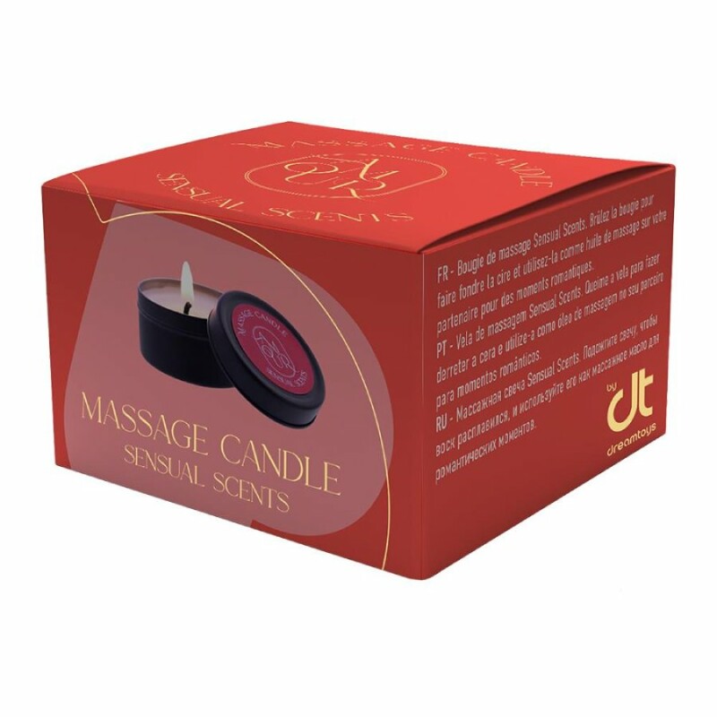 Массажна свічка Dreamtoys Amour ароматизована, 30 г - Изображение 1
