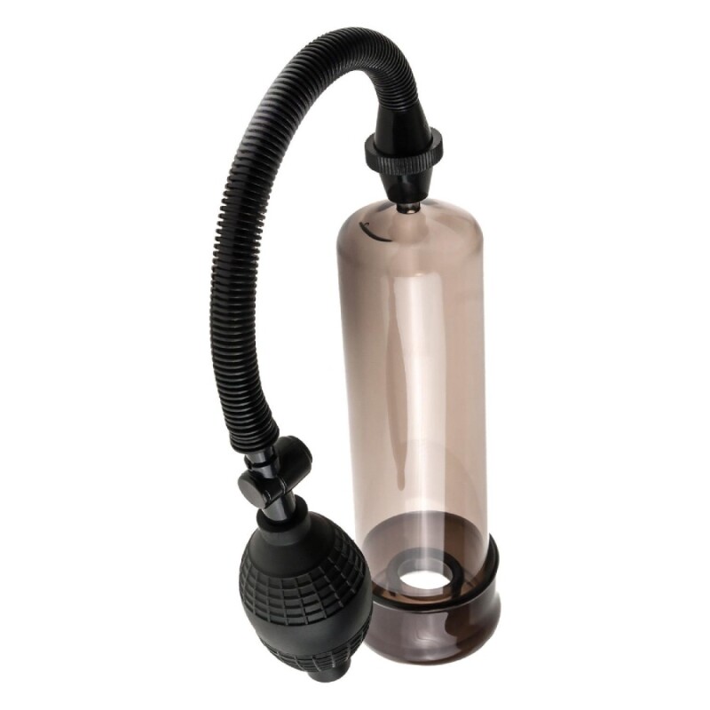 Вакуумна помпа Pipedream Pump Worx механічна, з грушею, чорна, 19 х 6.5 см - Изображение 2