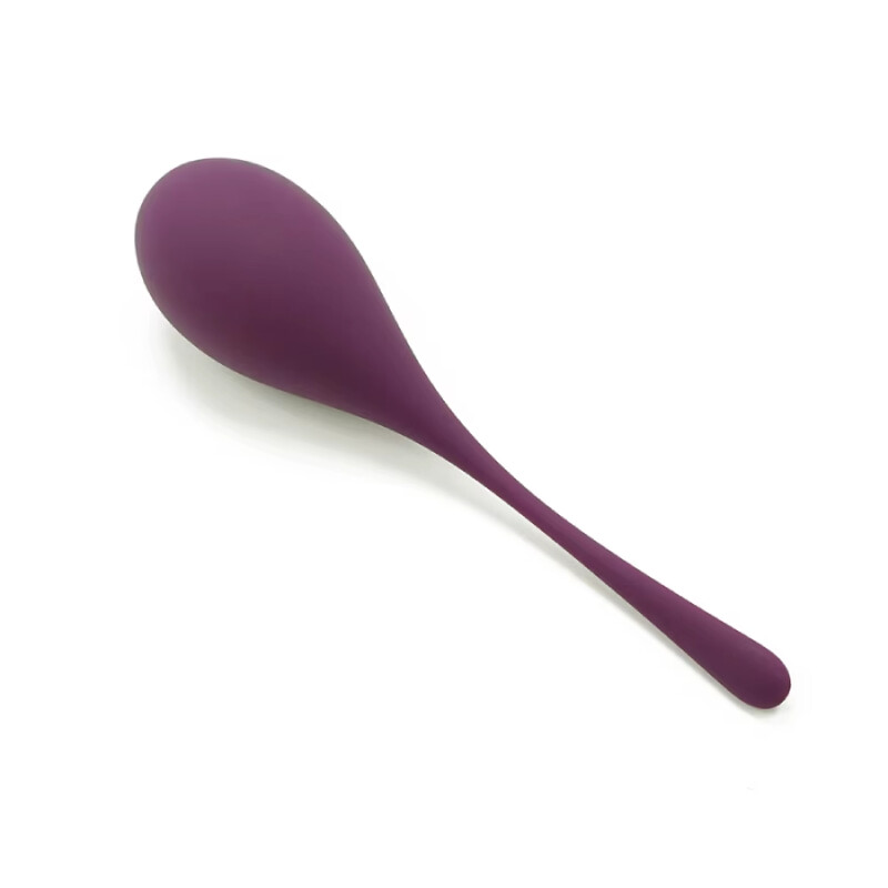 Тренажер Кегеля Sweet Em Kegel Ball з хвостиком, фіолетовий, 70 г, 14 х 3.3 см - Зображення 3