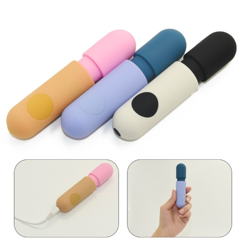 Мінівібратор-мікрофон Sweet Em Mini Wand синій, 11.8 х 2.6 см - Зображення 8