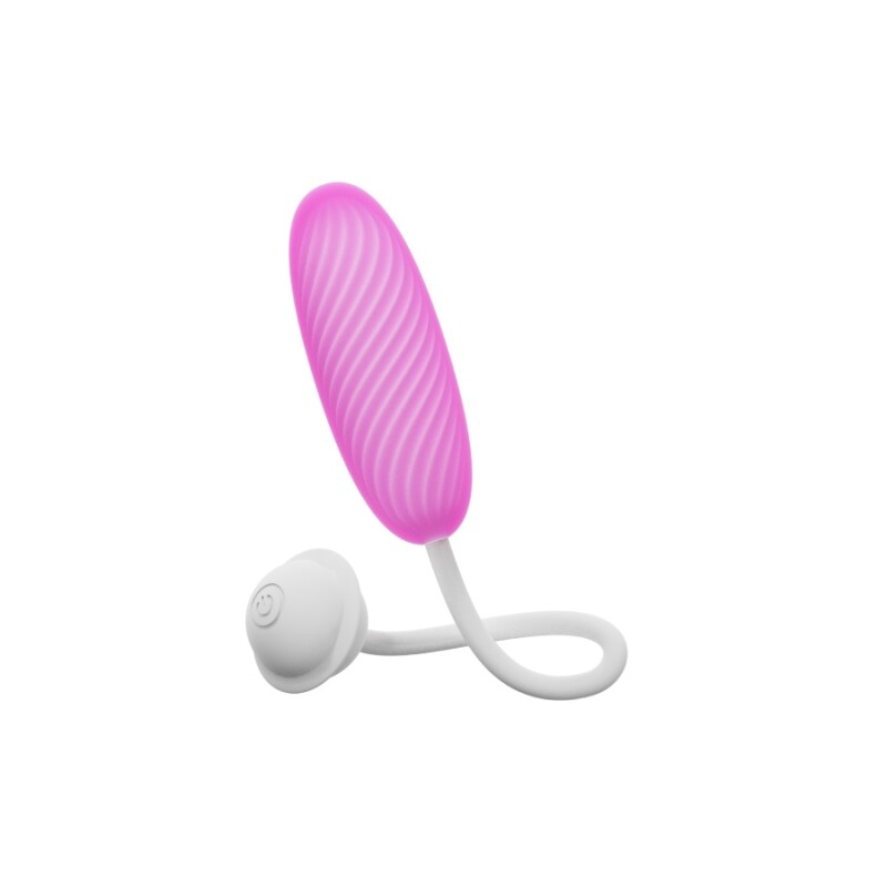 Віброяйце з додатком Univibe Marshmallow Bliss Egg рожеве, 14.7 х 3.8 см - Изображение 4