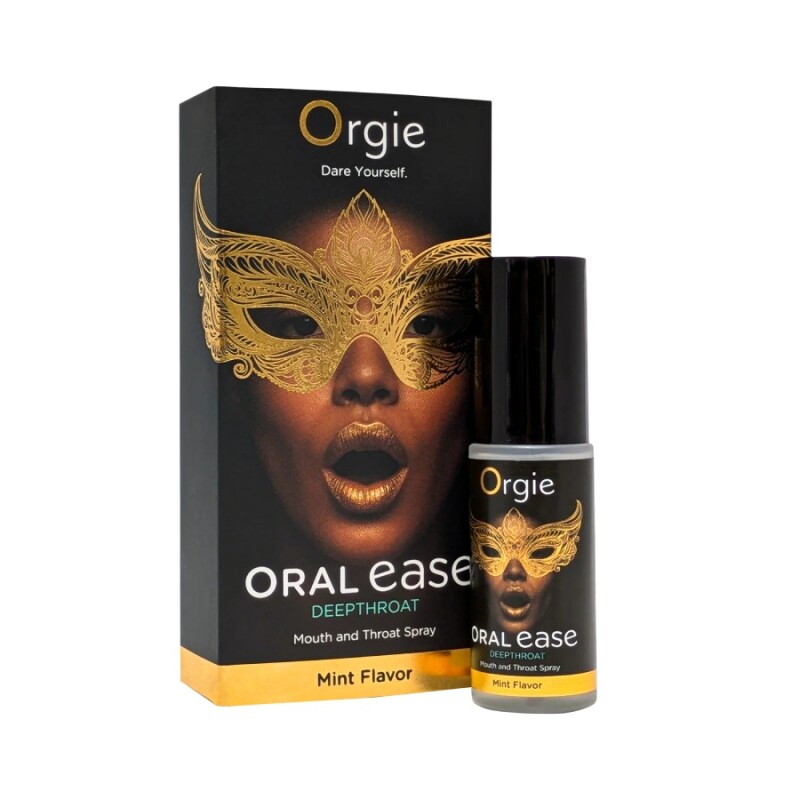 Спрей для глибокого мінету Orgie Oral Ease з ароматом м'яти, 15 мл