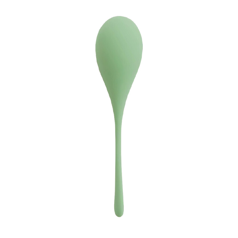 Тренажер Кегеля Sweet Em Kegel Ball з хвостиком, світло-зелений, 50 г, 14 х 3.3 см - Изображение 1