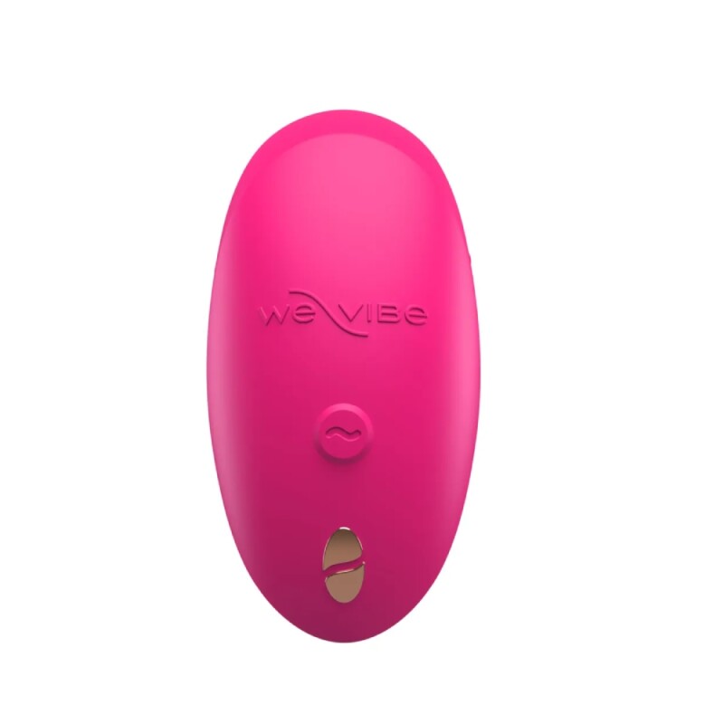 Вібратор для пар We-Vibe Chorus Pro з пультом і додатком, рожевий, 8 см - Зображення 5