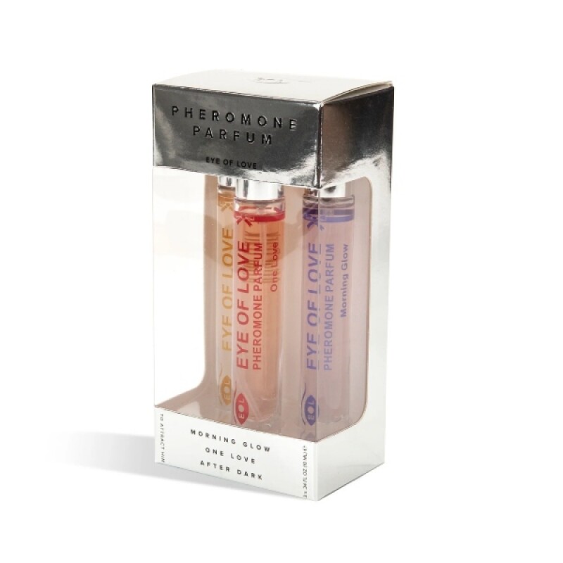 Набір ароматів з феромонами Eye Of Love Pheromone Perfume Set для жінок, 3 шт х 10 мл (неповний флакон) - Зображення 1