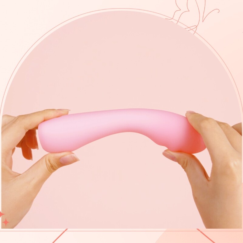 Вібратор для точки G BeYourLover Cloud IPO, рожевий, 15.3 х 3.6 см - Изображение 2