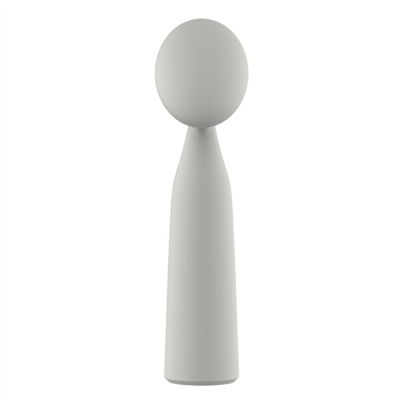 Точковий вібратор Dream Toys Luna у формі міні-мікрофона, сірий, 16.2 х 3.3 см - Изображение 4