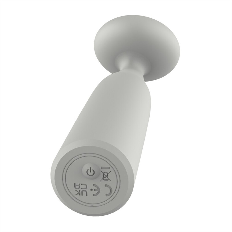 Точковий вібратор Dream Toys Luna у формі міні-мікрофона, сірий, 16.2 х 3.3 см - Изображение 9