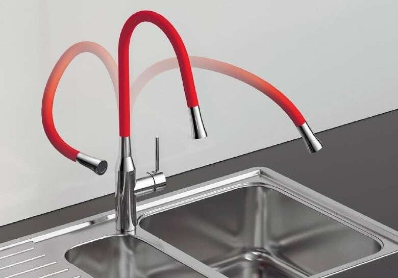 Кухонные смесители с гибким изливом: уникальное решение для современной ...