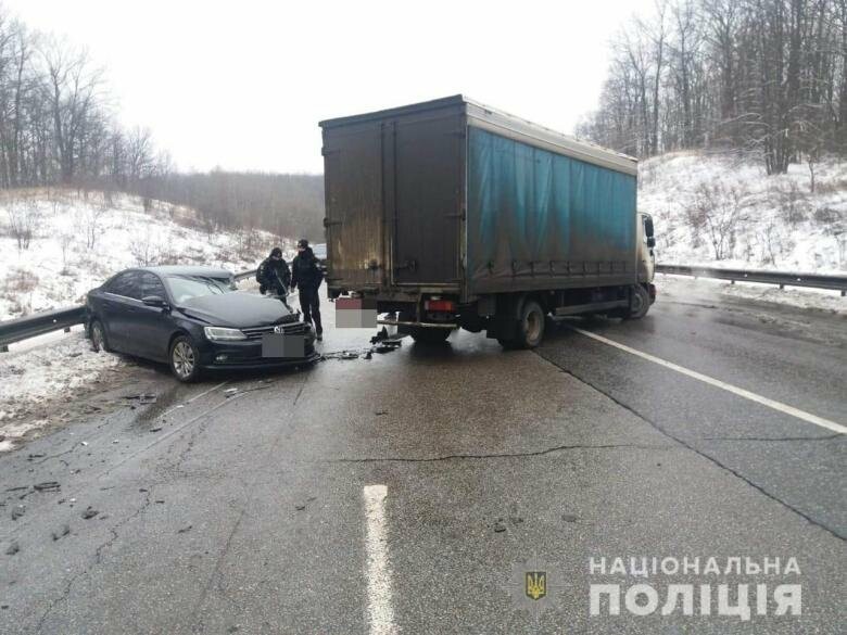 Дети разбились на машине