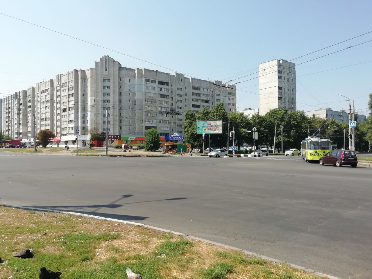 Пересечение улицы Гвардейцев-Широнинцев и Юбилейного проспекта